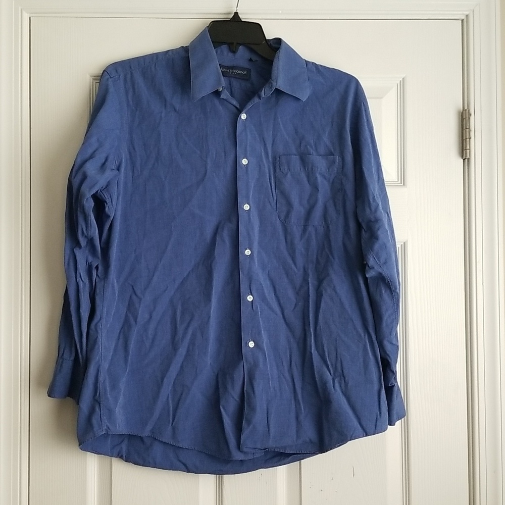 Kenneth Gordon USA Men's Button Down Long Sleeve Shirt